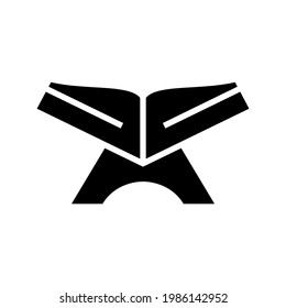 al quran icon or logo isolated sign symbol vector illustration - high quality black style vector icons
