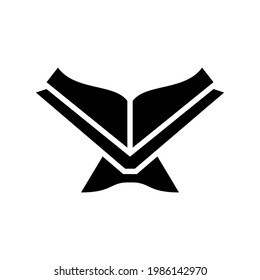 al quran icon or logo isolated sign symbol vector illustration - high quality black style vector icons
