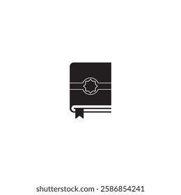 al quran icon vector ilustration logo design