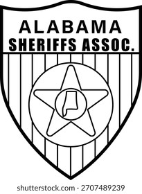 Alabama 67 Alguaciles electos - Parche de Asociación
