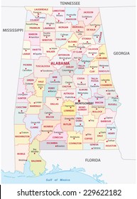 6,273 Alabama counties Images, Stock Photos & Vectors | Shutterstock