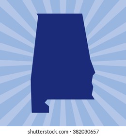 alabama logo vector. map vector.