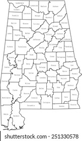 Alabama Map