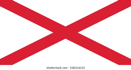 Alabama national flag country emblem state symbol