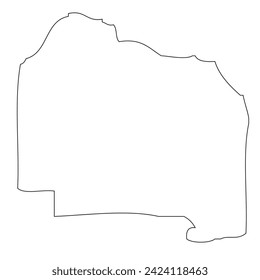 Alachua County, Florida. Überblick über die Karte