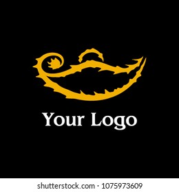 Aladdin lamps vector logo