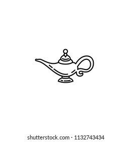 Aladdin Oil (magic) Lamp Icon.