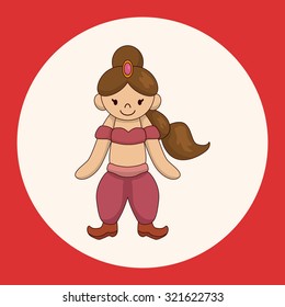 Aladdin princess theme elements