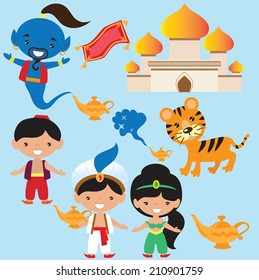 Aladdin vector illustration