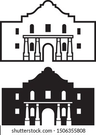 Alamo design icon vector illustration