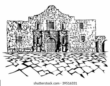 Alamo Illustration