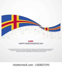 Aland Happy independence day Background