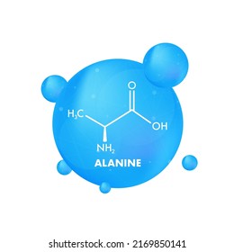 Alanine formula, great design for any purposes. Alanine formula