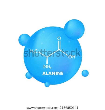 Alanine formula, great design for any purposes. Alanine formula