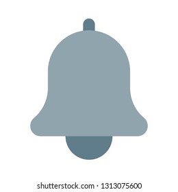 Alarm alert message bell icon sign for notification