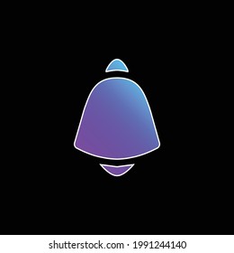 Alarm Bell blue gradient vector icon