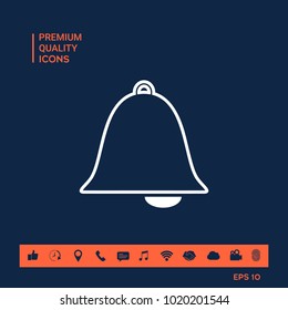 Alarm bell icon