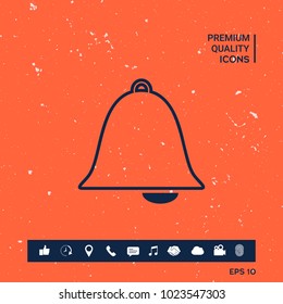 Alarm bell icon
