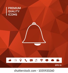 Alarm bell icon