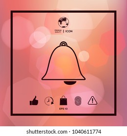 Alarm bell icon