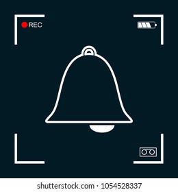 Alarm bell icon