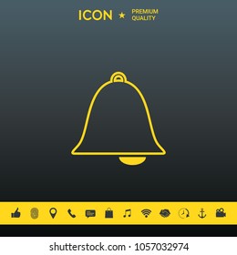 Alarm bell icon