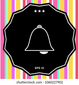 Alarm bell icon