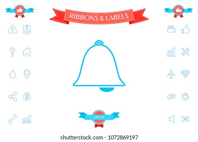 Alarm bell icon