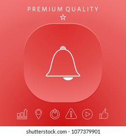 Alarm bell icon