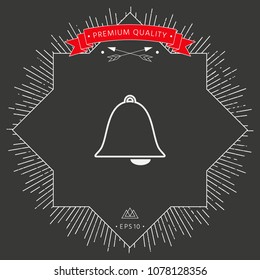 Alarm bell icon