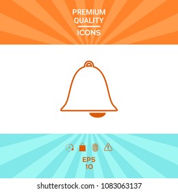 Alarm bell icon