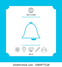Alarm bell icon
