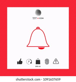 Alarm bell icon
