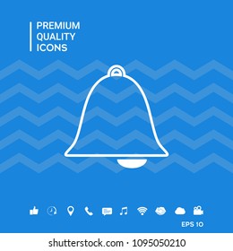 Alarm bell icon