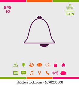 Alarm bell icon
