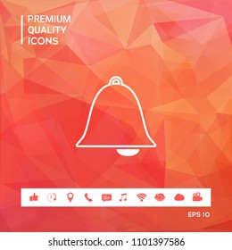 Alarm bell icon
