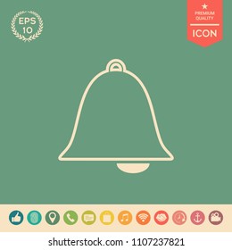 Alarm bell icon