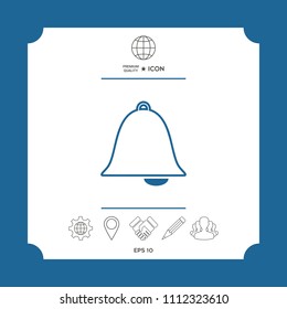 Alarm bell icon