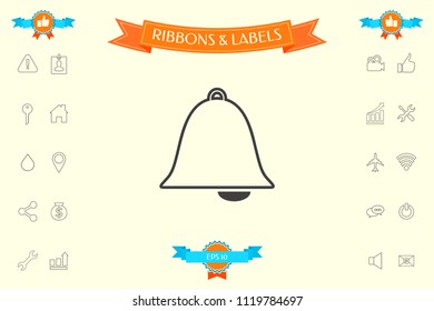 Alarm bell icon