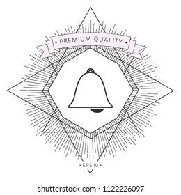 Alarm bell icon