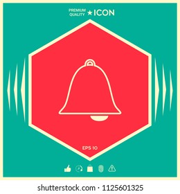 Alarm bell icon
