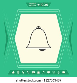 Alarm bell icon