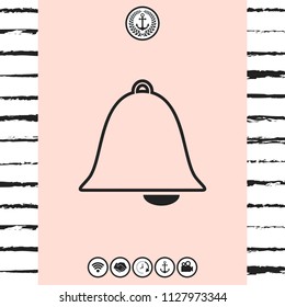 Alarm bell icon