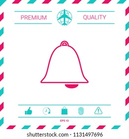 Alarm bell icon