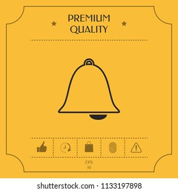 Alarm bell icon