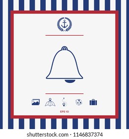 Alarm bell icon
