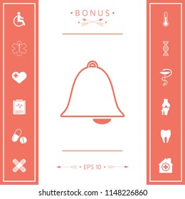 Alarm bell icon