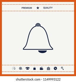Alarm bell icon