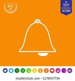 Alarm bell icon