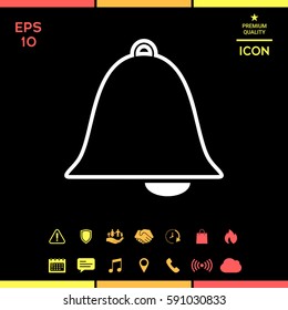 Alarm bell icon